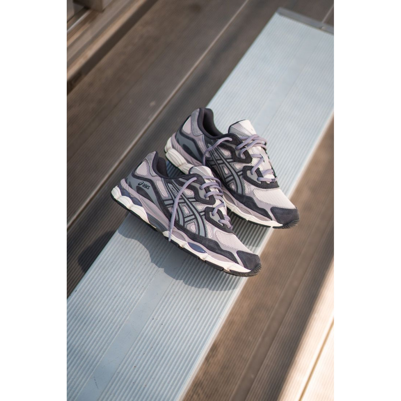 ASICS Gel NYC Oatmeal Obsidian Grey 1201A789-250