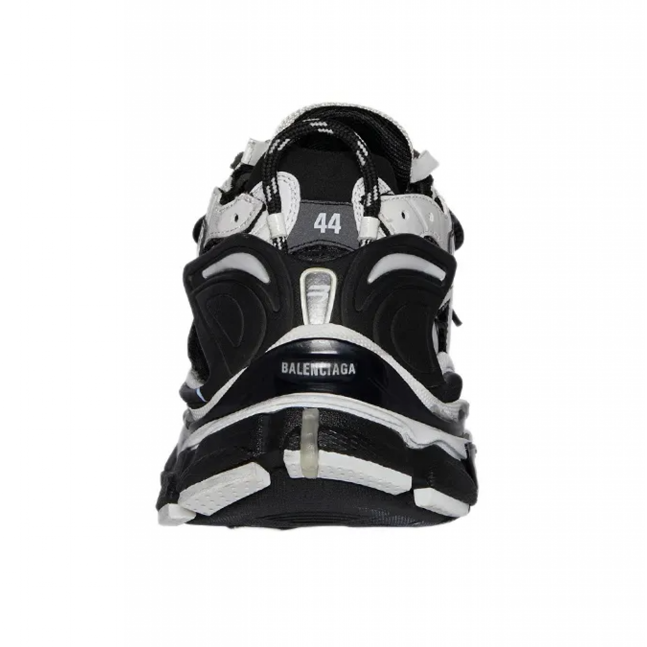 Кроссовки Balenciaga Runner Sneaker Black White 677403 W3RB2 9010