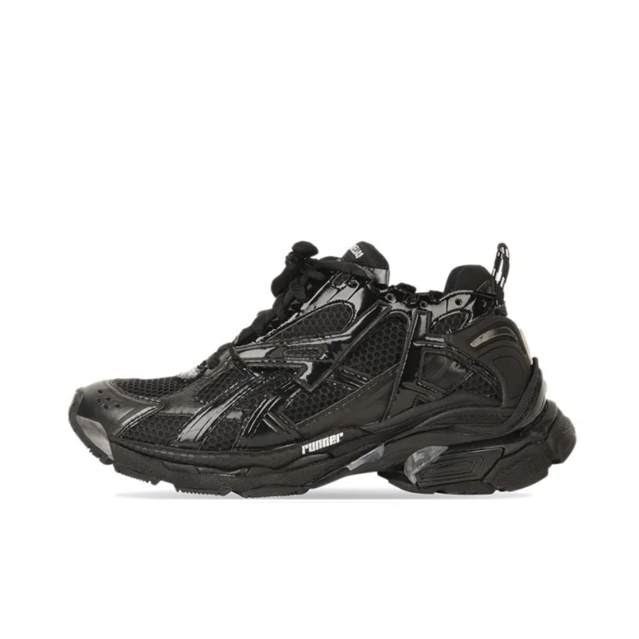 Кроссовки Balenciaga Runner Sneakers Black 772774W3RBT1000