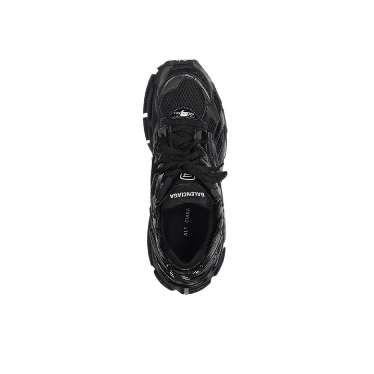 Кроссовки Balenciaga Runner Sneakers Black 772774W3RBT1000