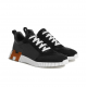 Кроссовки Hermes Bouncing Lifestyle Black Leather Low-Top H221898Z-H02