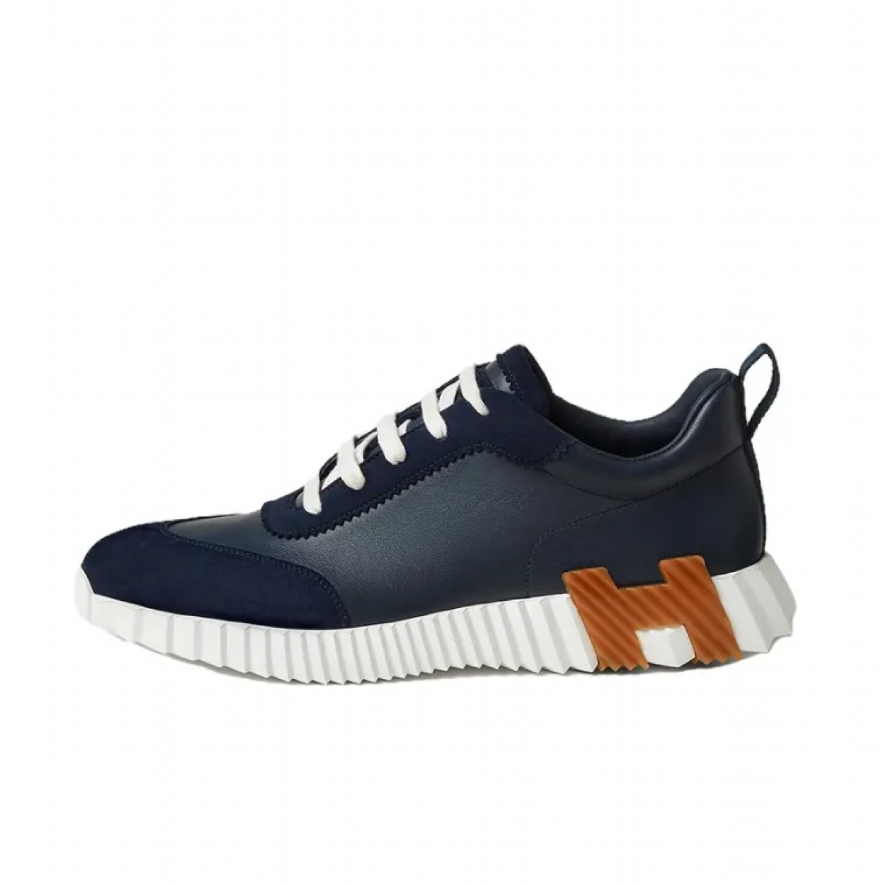 Кроссовки Hermes Bouncing Lifestyle Navy Blue Leather H221898Z-HI4
