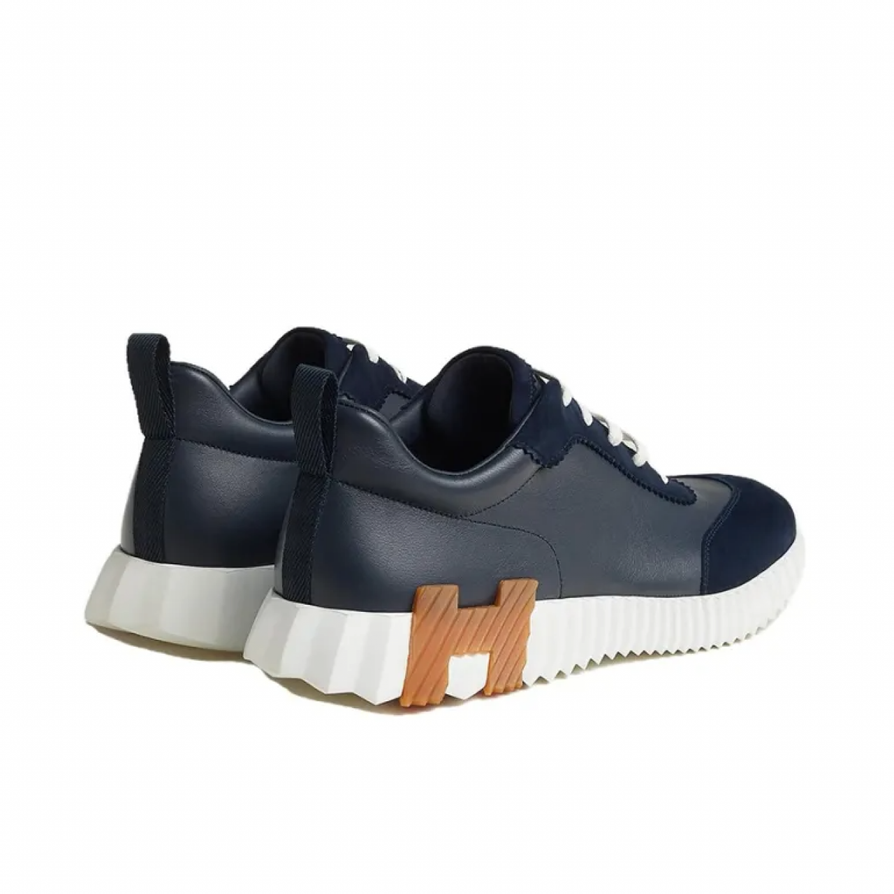 Кроссовки Hermes Bouncing Lifestyle Navy Blue Leather H221898Z-HI4
