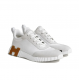 Кроссовки Hermes Bouncing Lifestyle White Brown Leather H221898Z-HI4