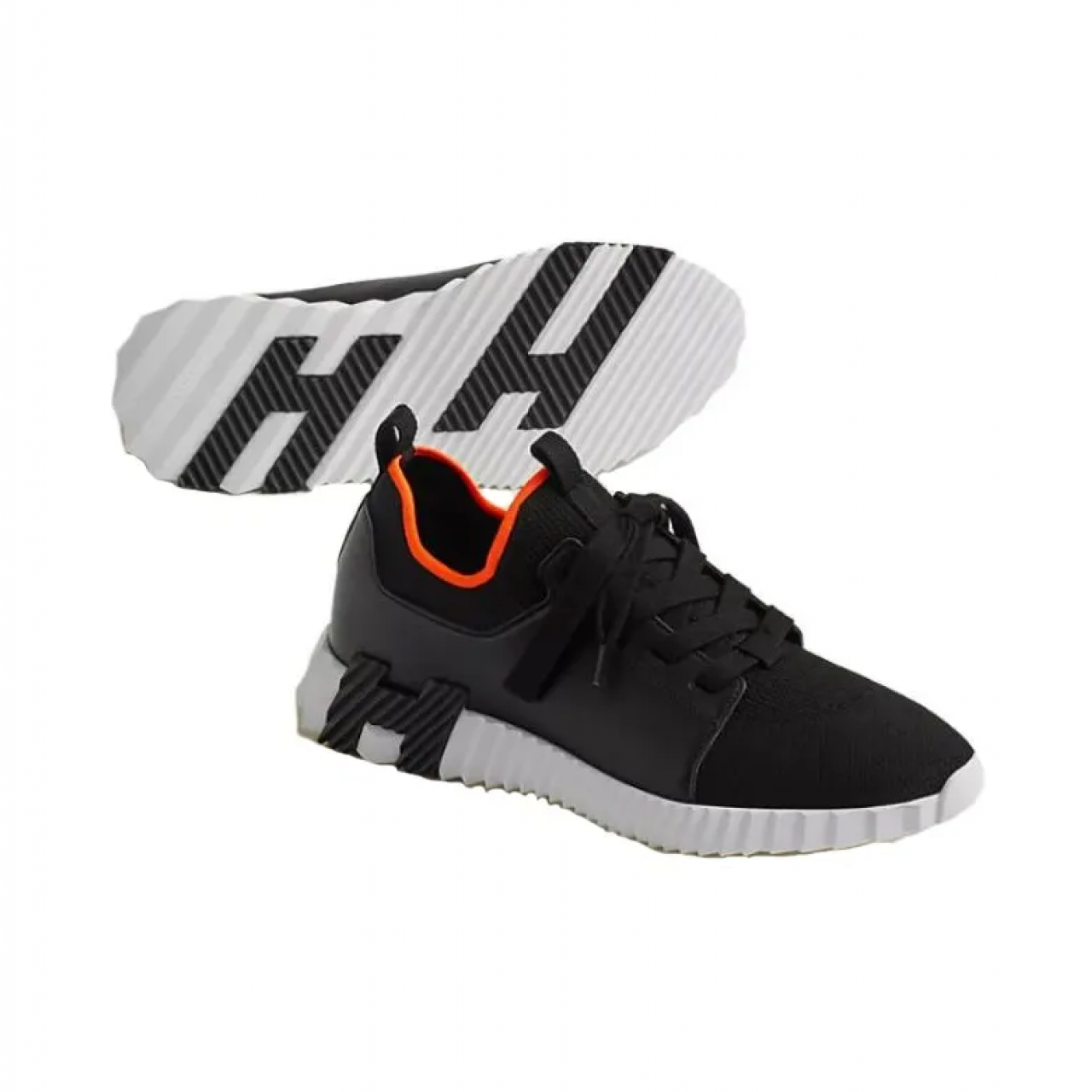 Кроссовки Hermes Depart Low Top Black H212918Z-H02