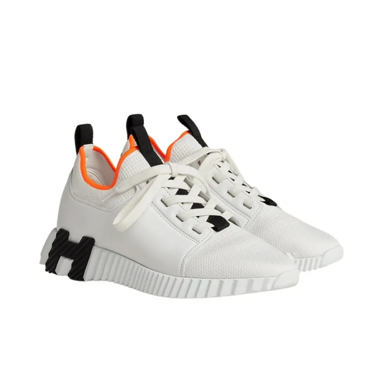 Кроссовки Hermes Depart Low Top Black White H231005Z-90