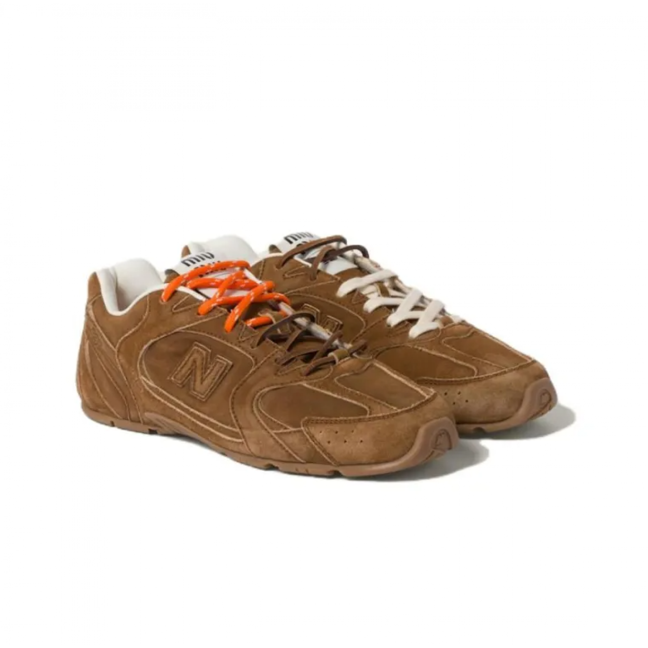 Кроссовки Miu Miu x New Balance 530 Brown коричневые
