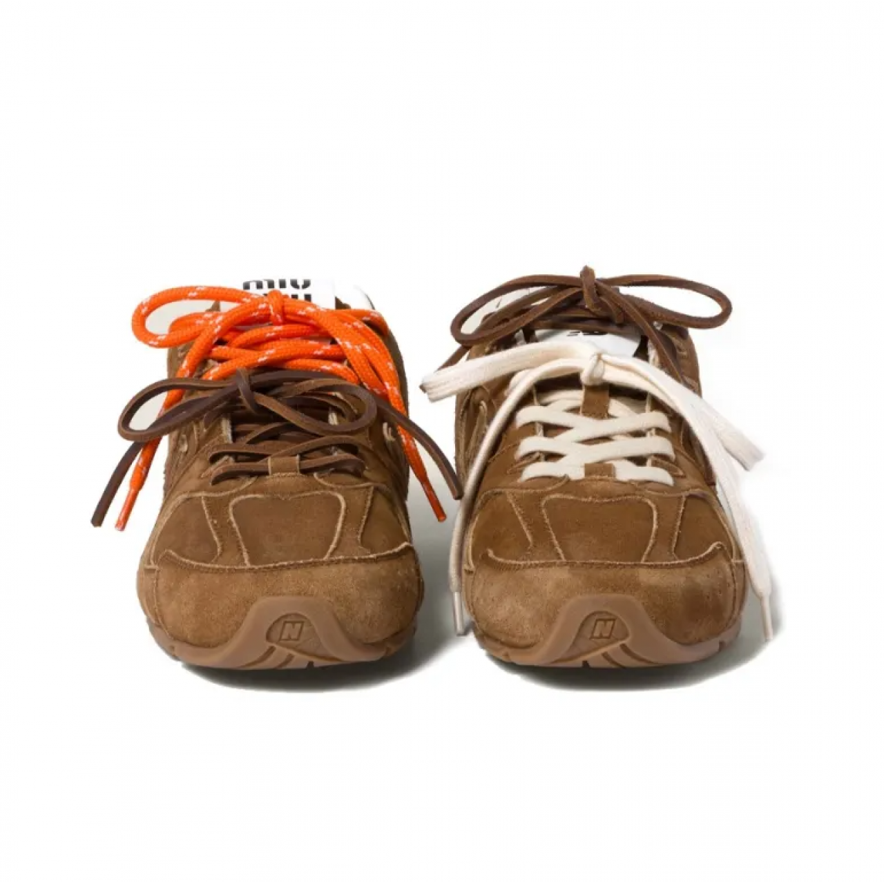 Кроссовки Miu Miu x New Balance 530 Brown коричневые