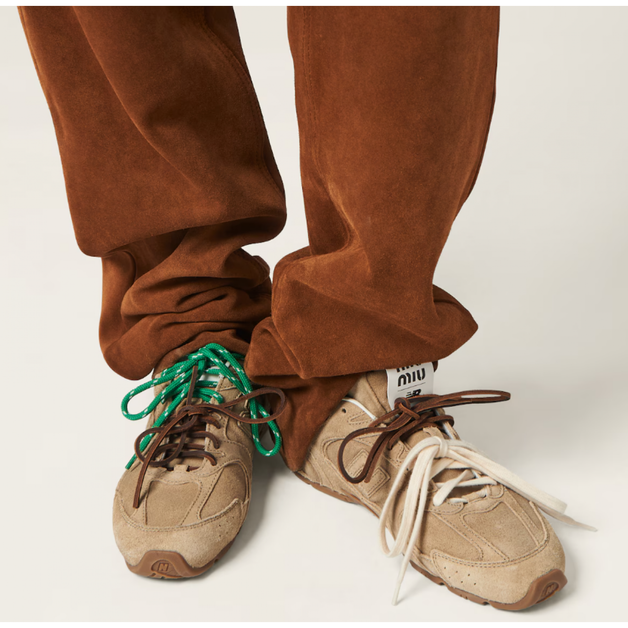 Кроссовки New Balance x Miu Miu 530 SL Ecru 