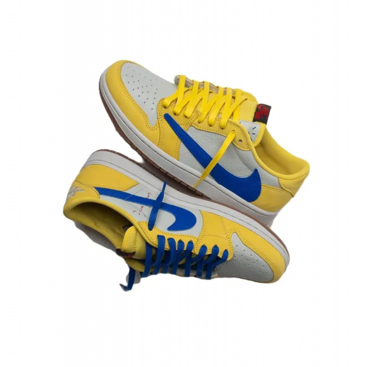 Travis Scott x Air Jordan 1 Low OG Canary DZ4137-700