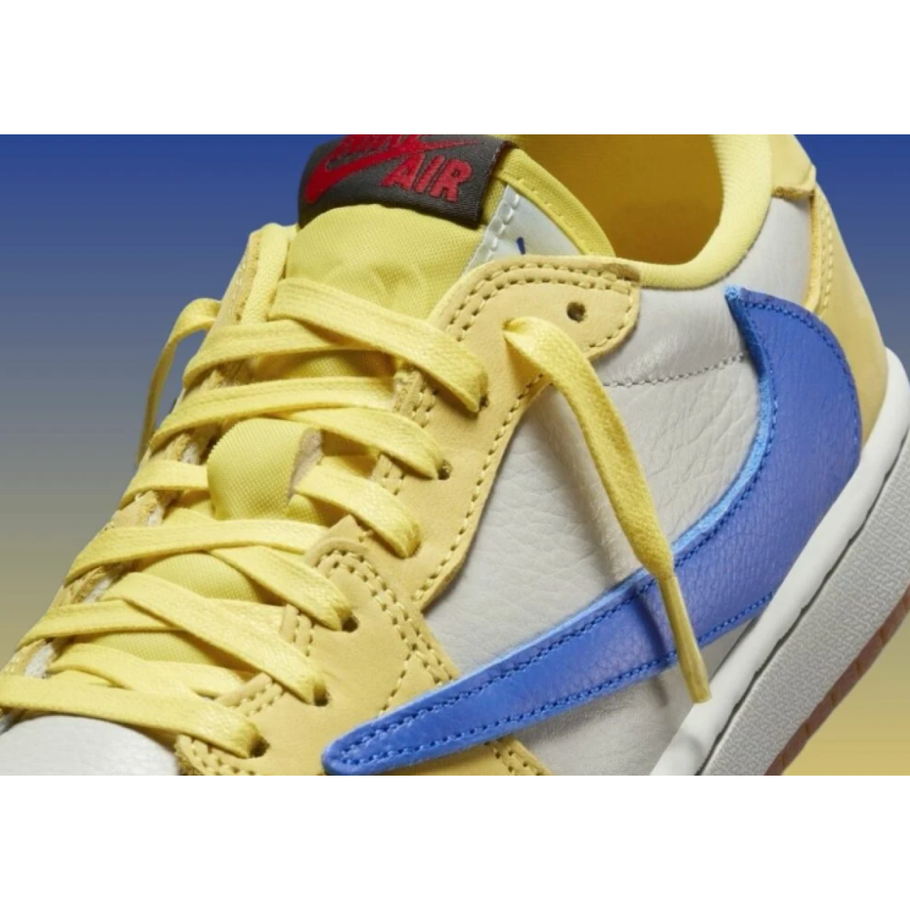Travis Scott x Air Jordan 1 Low OG Canary DZ4137-700