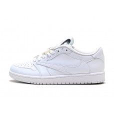 Travis Scott x Air Jordan 1 Low White Party