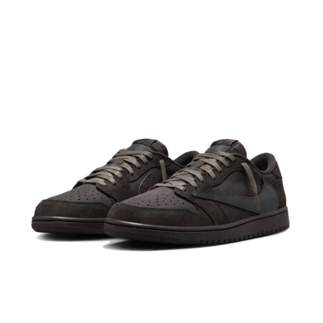 Кроссовки Travis Scott X Air Jordan 1 Low OG 'Velvet Brown DM7866-202