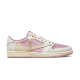 Кроссовки Travis Scott x Air Jordan 1 Low Sail/Shy Pink DM7866-106