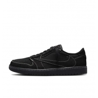 Travis Scott x Jordan 1 Low Black Phantom