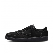Travis Scott x Jordan 1 Low Black Phantom