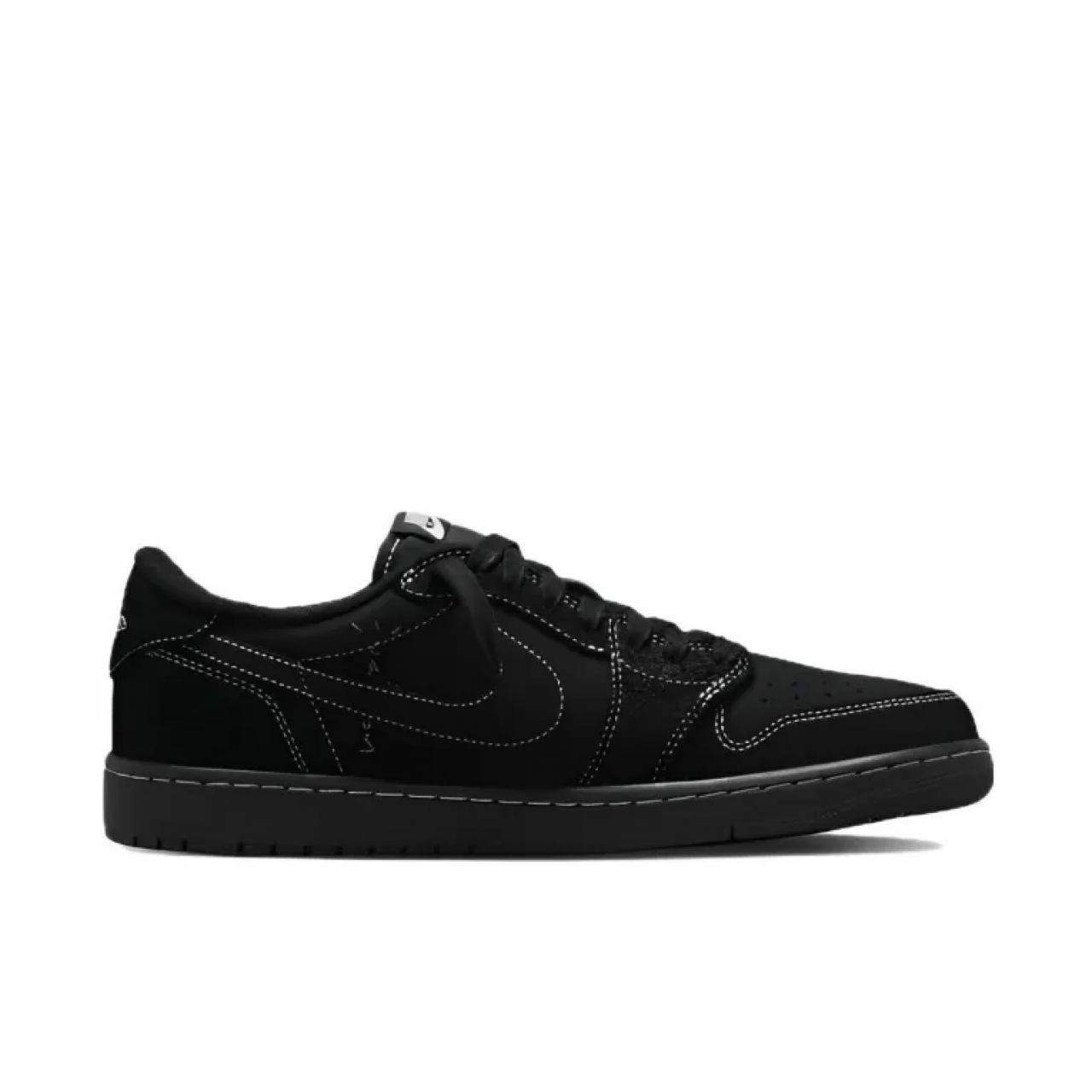 Кроссовки Travis Scott x Jordan 1 Low Black Phantom DM7866-001