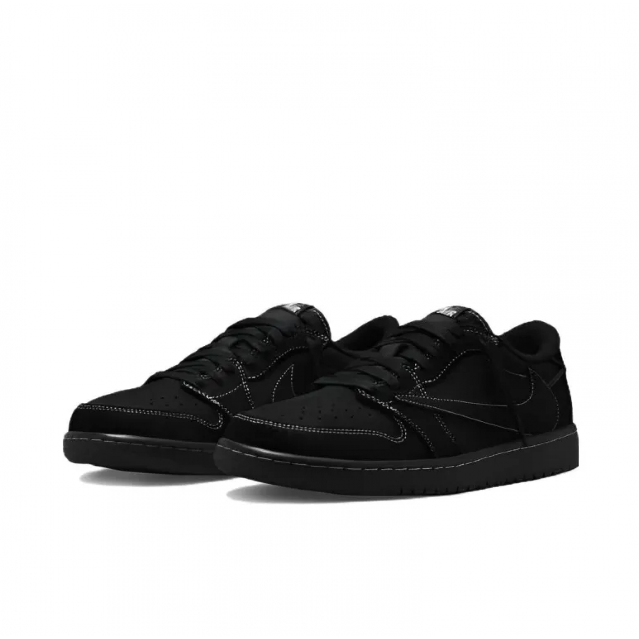Кроссовки Travis Scott x Jordan 1 Low Black Phantom DM7866-001