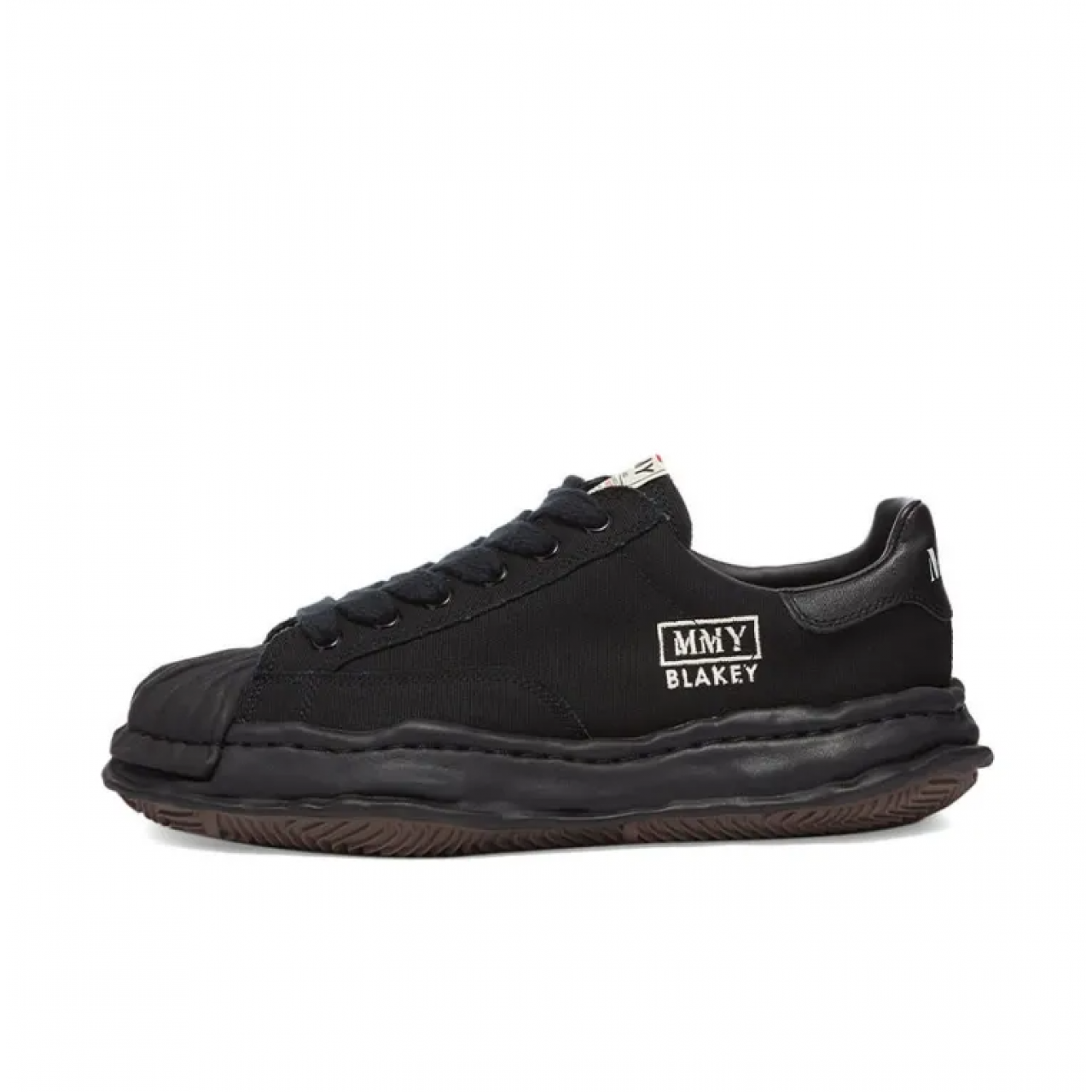 Кроссовки Maison Mihara Yasuhiro Blakey OG Sole Canvas Low Black 