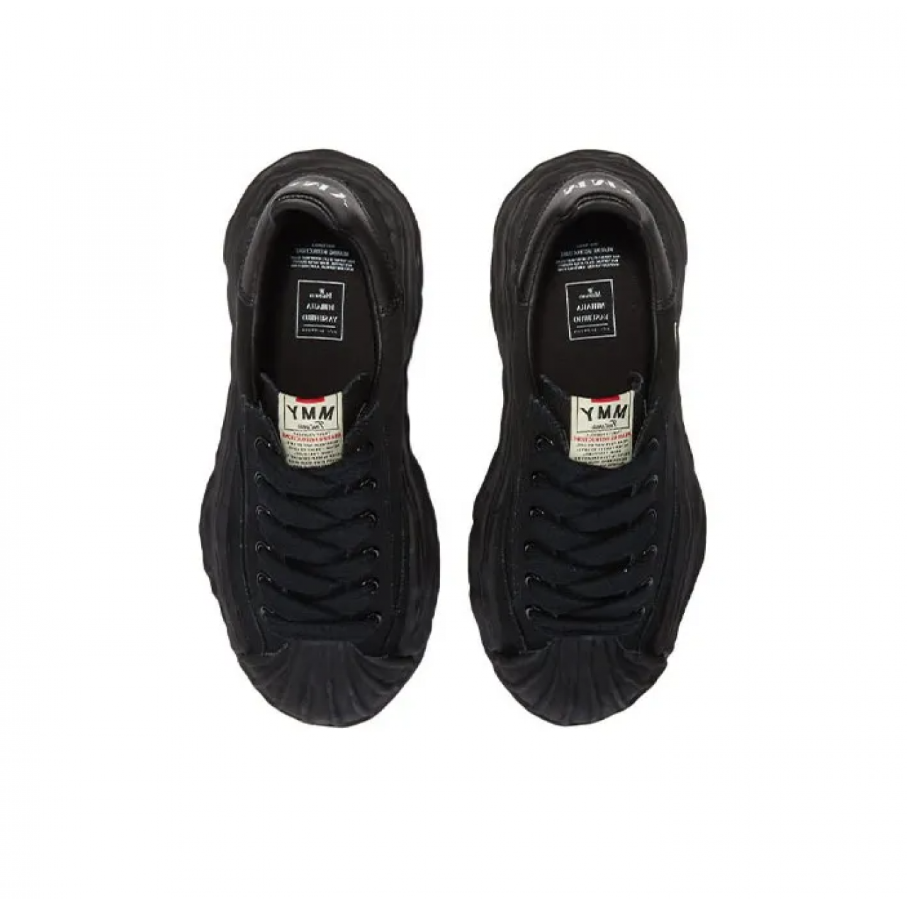 Кроссовки Maison Mihara Yasuhiro Blakey OG Sole Canvas Low Black 