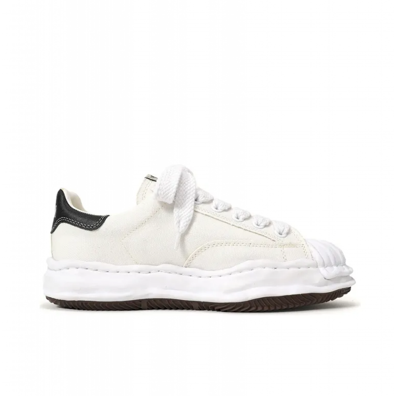 Кроссовки Maison Mihara Yasuhiro Blakey OG Sole Canvas Low White