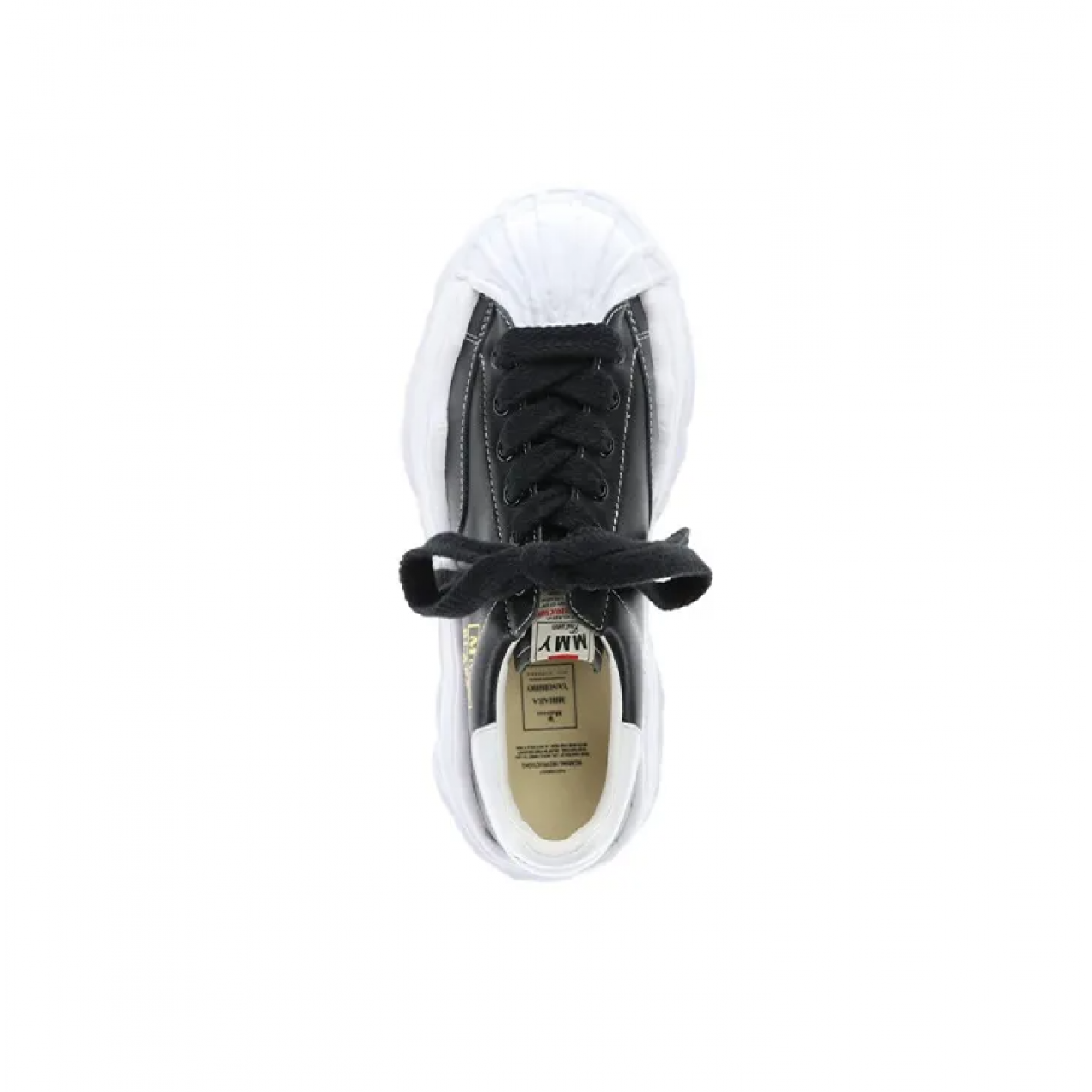 Кроссовки Maison Mihara Yasuhiro Blakey OG Sole Leather Low Black