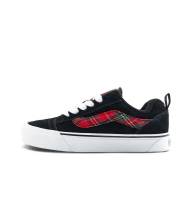 Vans Knu Skool Rave Plaid Black