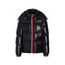 Пуховик Moncler Montbeliard черный