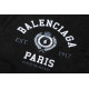 Футболка Balenciaga College 1917 T-Shirt Black White 612965TMV981000