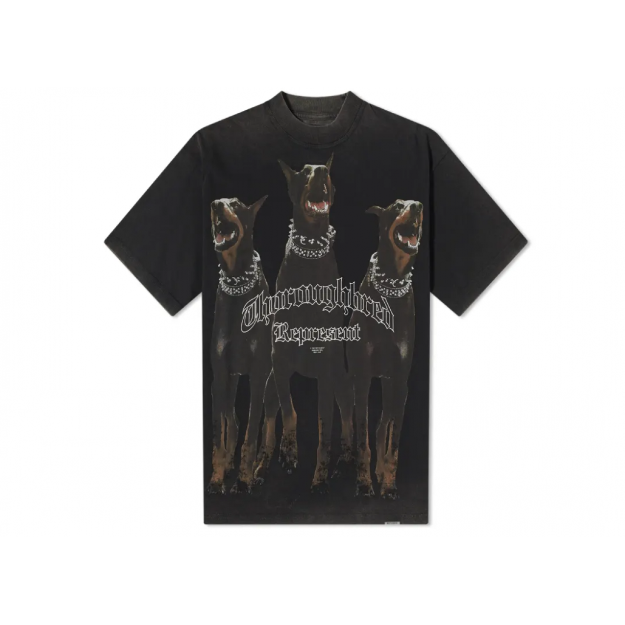 Футболка Represent Thoroughbred Doberman Vintage Black M05147-03