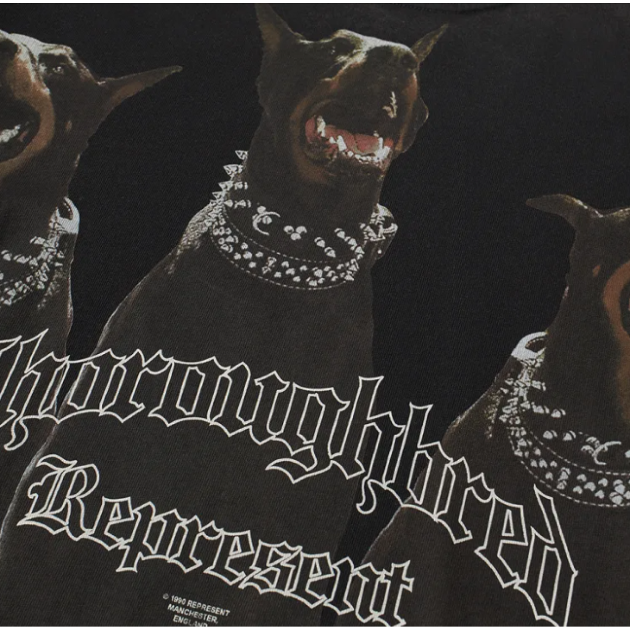 Футболка Represent Thoroughbred Doberman Vintage Black M05147-03
