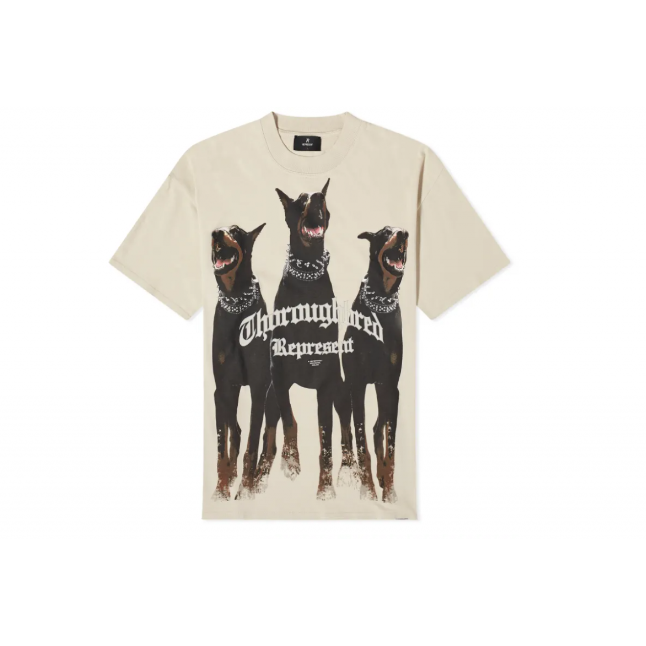 Футболка Represent Thoroughbred Doberman Vintage White M05147-02