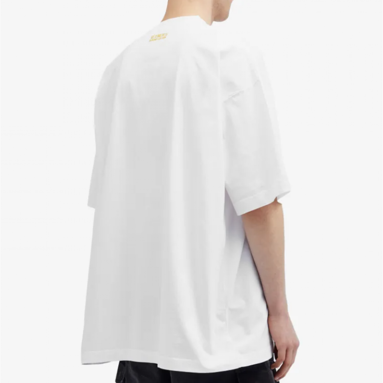 Футболка VETEMENTS Banana T-Shirt White UE64TR380W