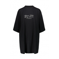 Футболка VETEMENTS Embroidered Logo T-shirt Black