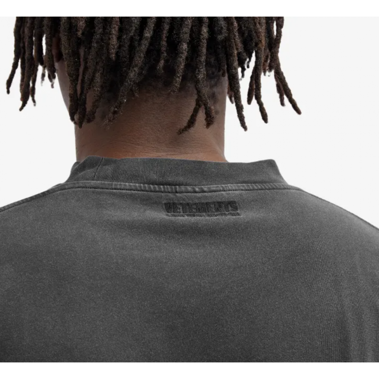 Футболка VETEMENTS Limited Edition Logo T-Shirt Washed Black