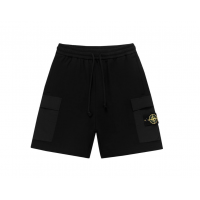 Шорты Stone Island хлопковые Shorts Black