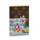 Louis Vuitton Monogram Yellow Passport Cover Christmas Animation 2022 обложка для паспорта