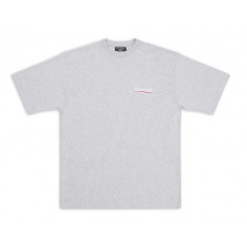 Футболка Balenciaga Political Campaign T-shirt in Vintage Jersey Grey