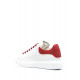 Alexander McQueen кеды White Red