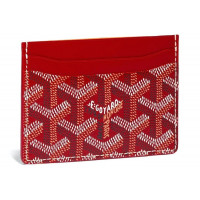 Визитница Goyard Saint-Sulpice card wallet Red