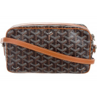 Goyard Cap-vert Pm Bag Black & Tan