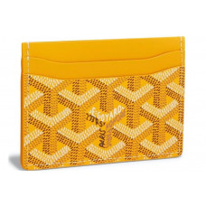 Визитница Goyard Saint-Sulpice card wallet Yellow