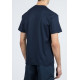 Футболка Stone Island Patch Logo T-Shirt Navy Blue