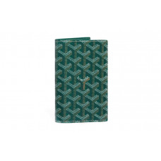 Goyard Grenelle Passport Cover Green