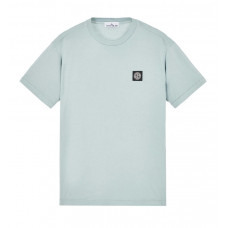 Stone Island Mens Patch T-Shirt in Sky Blue