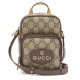 Поясная сумка Gucci GG Supreme Neo Vintage Mini Crossbody Bag Brown 658556 