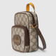 Поясная сумка Gucci GG Supreme Neo Vintage Mini Crossbody Bag Brown 658556 