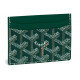 Визитница Goyard Saint-Sulpice card wallet Green Зеленая