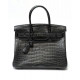 Hermès Birkin 30 Matte Alligator черная