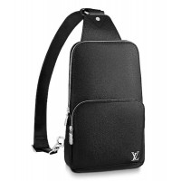Сумка-слинг Louis Vuitton Avenue LV кожа Taiga Black